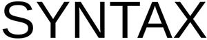 SYNTAX - לוגו סימן מסחר רשום