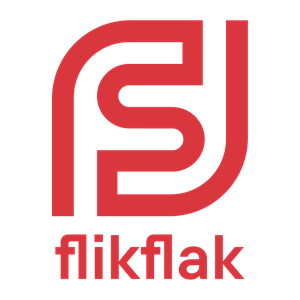 FLIKFLAK f - לוגו סימן מסחר
