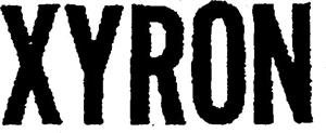 XYRON - לוגו סימן מסחר רשום