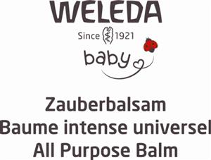 WELEDA Since 1921 baby Zauberbalsam Baume intense universel All Purpose Balm - לוגו סימן מסחר רשום