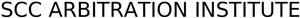SCC ARBITRATION INSTITUTE - לוגו סימן מסחר רשום