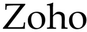 Zoho - לוגו סימן מסחר רשום