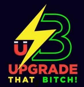 UPGRADE THAT BITCH! U3 - לוגו סימן מסחר רשום