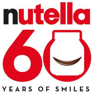 nutella 60 YEARS OF SMILES - לוגו סימן מסחר רשום
