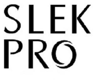 SLEK PRO - לוגו סימן מסחר רשום