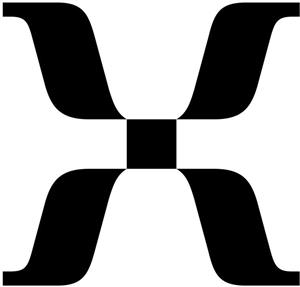 X - לוגו סימן מסחר רשום