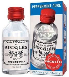 RICQLÈS PEPPERMINT CURE MADE IN FRANCE original ricoles alcool de menthe de RICQLES - לוגו סימן מסחר רשום