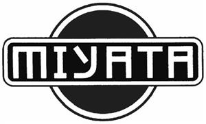 MIYATA - לוגו סימן מסחר רשום
