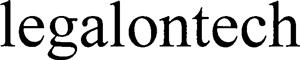 Legalontech - לוגו סימן מסחר רשום