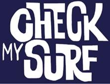 CHECK MY SURF - לוגו סימן מסחר רשום