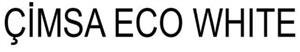 ÇİMSA ECO WHITE - לוגו סימן מסחר