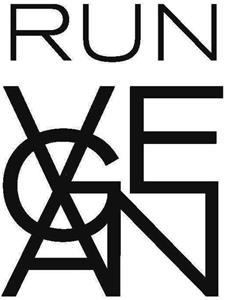 RUN VEGAN - לוגו סימן מסחר רשום