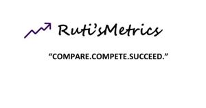Ruti'sMetrics "COMPARE.COMPETE.SUCCEED." - לוגו סימן מסחר רשום