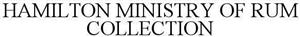 HAMILTON MINISTRY OF RUM COLLECTION - לוגו סימן מסחר רשום
