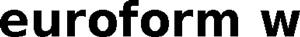 euroform w - לוגו סימן מסחר רשום