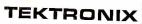 TEKTRONIX - לוגו סימן מסחר