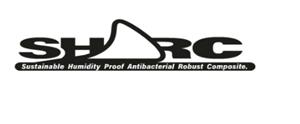 SHARC Sustainable Humidity Proof Antibacterial Robust Composite. - לוגו סימן מסחר רשום
