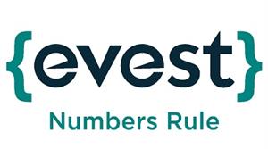 { evest } Numbers Rule - לוגו סימן מסחר רשום