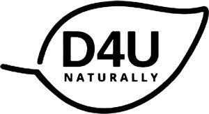 D4U NATURALLY - לוגו סימן מסחר רשום