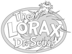 The LORAX Dr. Seuss - לוגו סימן מסחר רשום