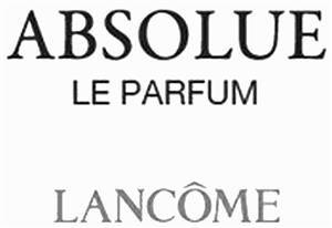 ABSOLUE LE PARFUM LANCÔME - לוגו סימן מסחר רשום