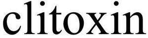 CLITOXIN - לוגו סימן מסחר רשום