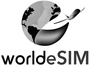 worldeSIM - לוגו סימן מסחר רשום