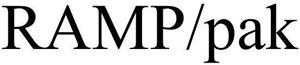 RAMP/PAK - לוגו סימן מסחר