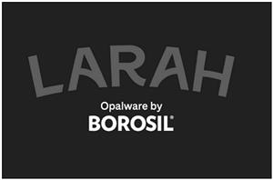LARAH Opalware by BOROSIL - לוגו סימן מסחר