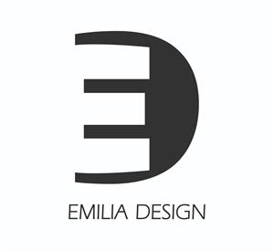EMILIA DESIGN E - לוגו סימן מסחר רשום