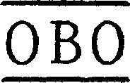 OBO - לוגו סימן מסחר רשום