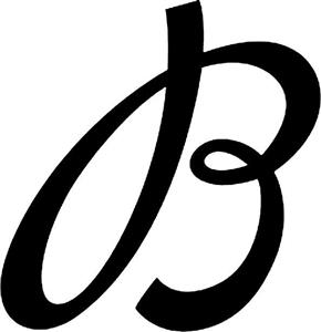 B - לוגו סימן מסחר