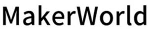 MakerWorld - לוגו סימן מסחר רשום