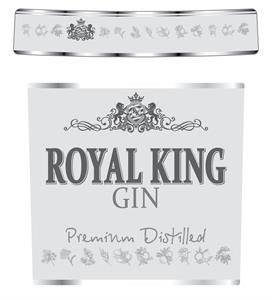 ROYAL KING GIN Premium Distilled - לוגו סימן מסחר רשום