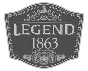 LEGEND 1863 - לוגו סימן מסחר רשום