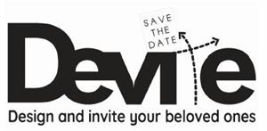 Devite Design and invite your beloved ones SAVE THE DATE - לוגו סימן מסחר רשום