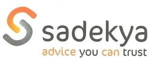 S sadekya advice you can trust - לוגו סימן מסחר רשום