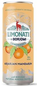 LIMONATI by BORJOMI LEMONADES ADJARIAN MANDARIN 10% Juice* with BORJOMI NATURAL MINERAL WATER GEORGIAN AUTHENTIC BEVERAGE - לוגו סימן מסחר