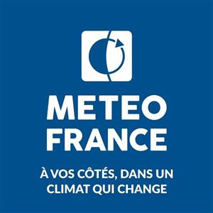 METEO FRANCE À VOS CÔTÉS, DANS UN CLIMAT QUI CHANGE - לוגו סימן מסחר רשום