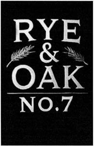RYE & OAK №7 - לוגו סימן מסחר