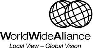 WorldWideAlliance Local View - Global Vision - לוגו סימן מסחר רשום