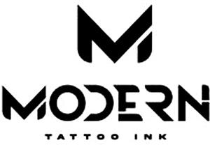 M MODERN TATTOO INK - לוגו סימן מסחר רשום