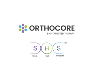 SHS StopHeal Support. Orthocore Bio-targeted therapy. Stop . Heal . Support - לוגו סימן מסחר