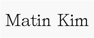 Matin Kim - לוגו סימן מסחר רשום