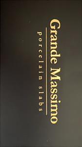 Grande Massimo porcelain slabs - לוגו סימן מסחר