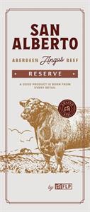 SAN ALBERTO ABERDEEN ANGUS BEEF RESERVE   A GOOD PRODUCT IS BORN FROM EVERY DETAIL by FLP - לוגו סימן מסחר