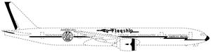 AMERICAN AIRLINES FLAGSHIP AA - לוגו סימן מסחר