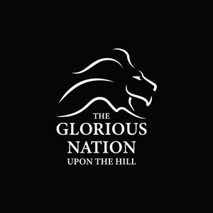 THE GLORIOUS NATION UPON THE HILL - לוגו סימן מסחר