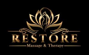 RESTORE Massage & Therapy - לוגו סימן מסחר