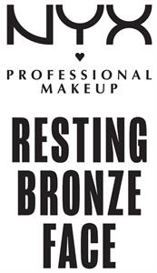 NYX PROFESSIONAL MAKEUP RESTING BRONZE FACE - לוגו סימן מסחר